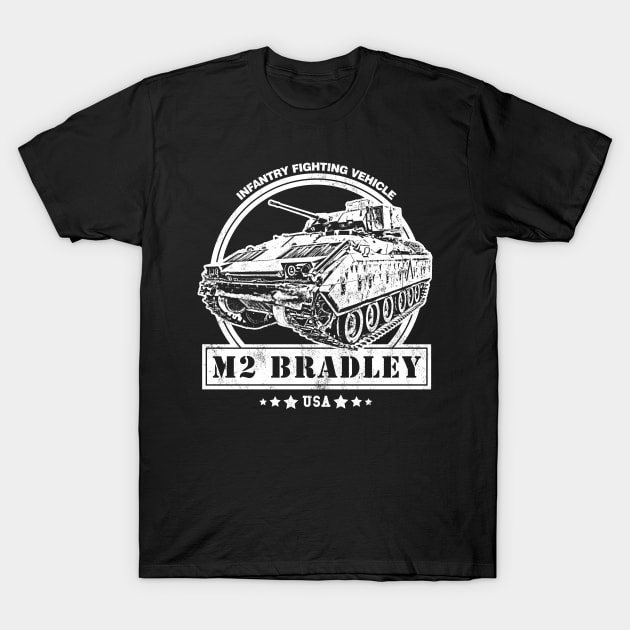 M2 Bradley IFV T-Shirt by rycotokyo81